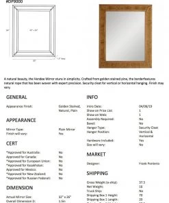 Arteriors Home Vendee Mirror New Arrivals