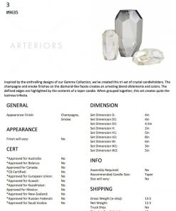 Arteriors Home Violet Candle Holders Set Of Three New Arrivals 15 Arteriors Home Violet Candle Holders Set Of Three New Arrivals