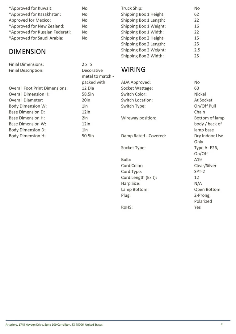 Arteriors Home Violetta Floor Lamp Antique Brass 9 Arteriors Home Violetta Floor Lamp Antique Brass