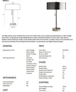 Arteriors Home Violetta Lamp Dark Vintage Silver New Arrivals 14 Arteriors Home Violetta Lamp Dark Vintage Silver New Arrivals