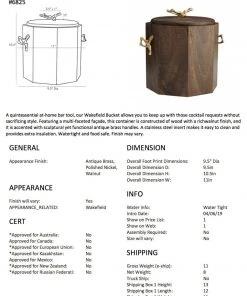 Arteriors Home Wakefield Ice Bucket New Arrivals