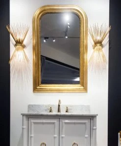 Worlds Away New Arrivals Waverly Mirror Gold Leaf 10 Worlds Away New Arrivals Waverly Mirror Gold Leaf