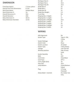 Arteriors Home New Arrivals Webber Lamp