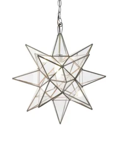 Worlds Away Star Clear Glass Chandelier New Arrivals