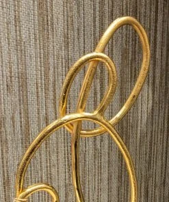 Worlds Away Anton Sculpture Gold