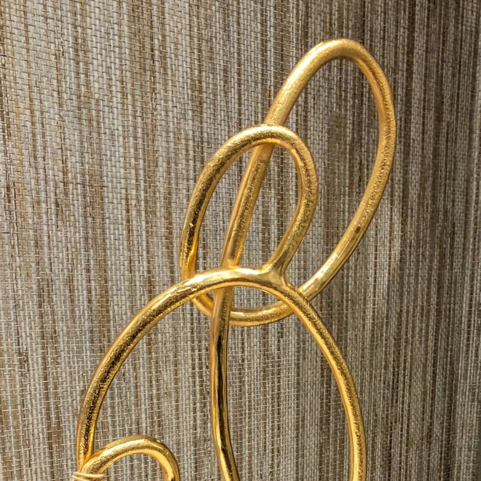 Worlds Away Anton Sculpture Gold 4 Worlds Away Anton Sculpture Gold