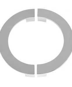 Worlds Away Bernard Two Door Cabinet Nickel