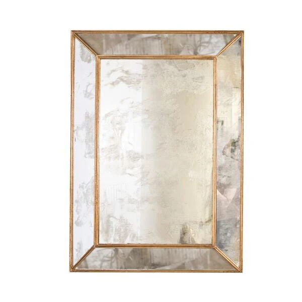 Worlds Away Dion Antique Gold Leaf Mirror 3 Worlds Away Dion Antique Gold Leaf Mirror