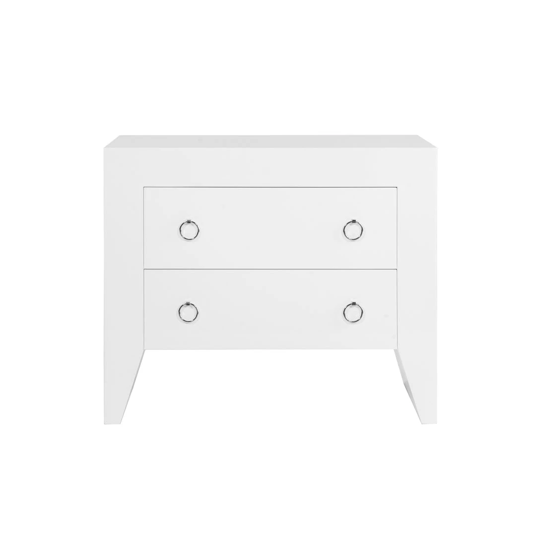 Worlds Away Easton White Side Table Nickel New Arrivals 3 Worlds Away Easton White Side Table Nickel New Arrivals