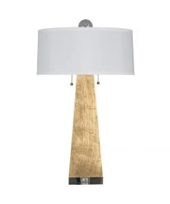 Worlds Away Jill Table Lamp Gold Leaf