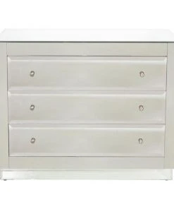 Worlds Away Katie 3 Drawer Chest Mirror 4 Worlds Away Katie 3 Drawer Chest Mirror