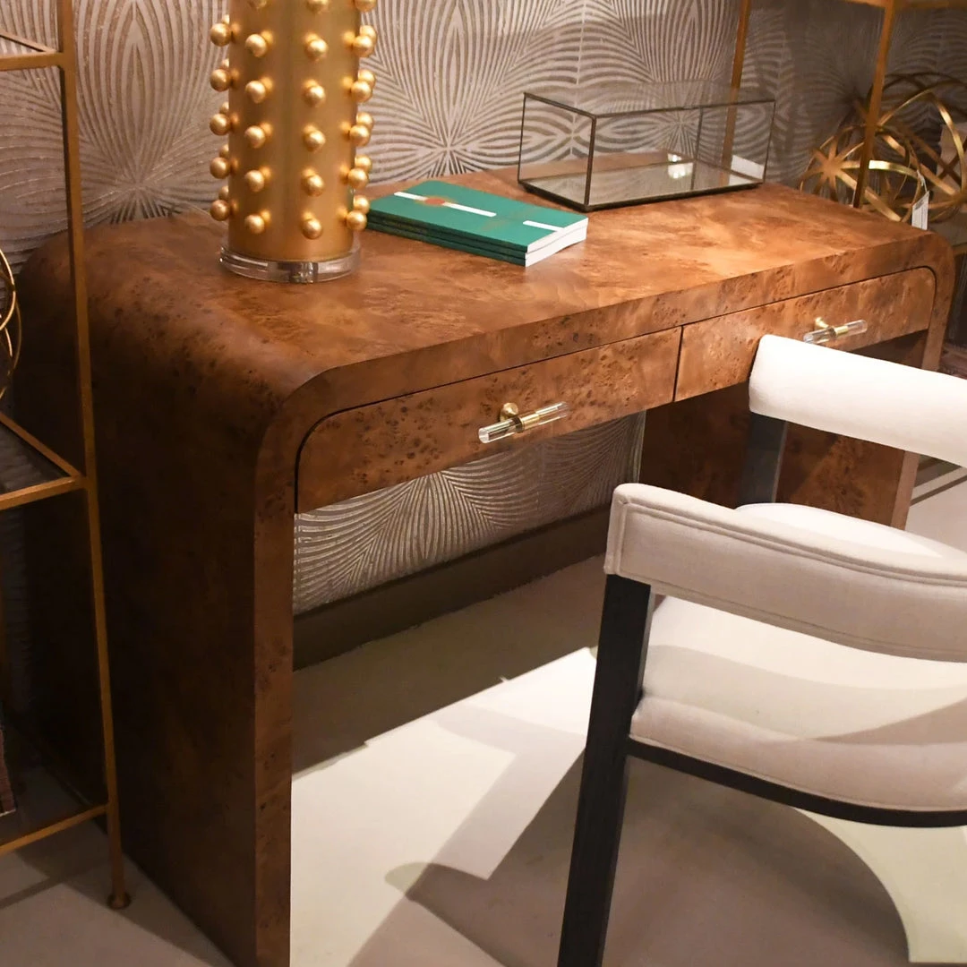 Worlds Away Petra Desk Dark Burl Wood 6 Worlds Away Petra Desk Dark Burl Wood