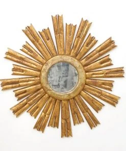 Worlds Away Rinaldo Mirror Gold Leaf New Arrivals