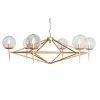 Worlds Away New Arrivals Rowan Chandelier Gold