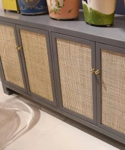 Worlds Away New Arrivals Sofia Cabinet Gray Lacquer 9 Worlds Away New Arrivals Sofia Cabinet Gray Lacquer