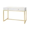 Worlds Away William Desk White