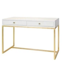 Worlds Away William Desk White