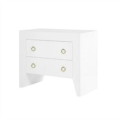 Worlds Away New Arrivals Easton White Side Table Brass 3 Worlds Away New Arrivals Easton White Side Table Brass