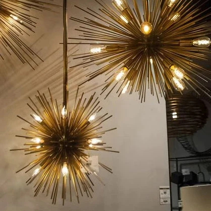 Arteriors Home Zanadoo Chandelier Brass 6 Arteriors Home Zanadoo Chandelier Brass