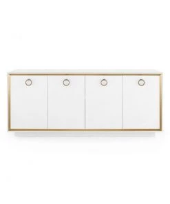 Bungalow 5 Ansel 4 Door Cabinet White New Arrivals