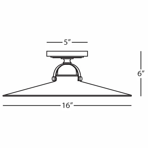Robert Abbey New Arrivals Rico Espinet Arial Flushmount Warm Brass 6 Robert Abbey New Arrivals Rico Espinet Arial Flushmount Warm Brass