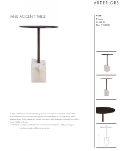 Arteriors Home Jane Accent Table New Arrivals 15 Arteriors Home Jane Accent Table New Arrivals