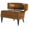 Arteriors Home Laurent Chair Mottled Brown