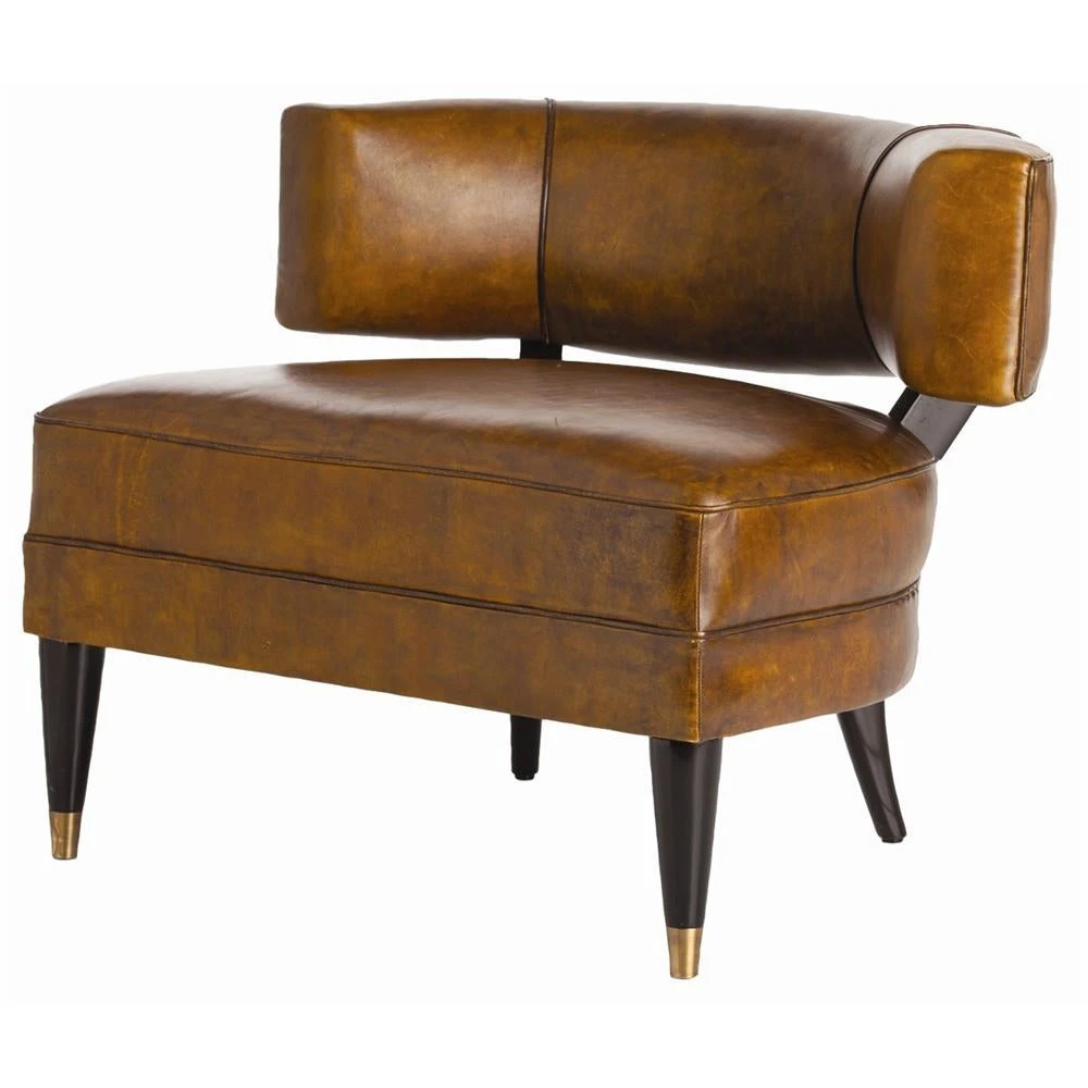 Arteriors Home Laurent Chair Mottled Brown 3 Arteriors Home Laurent Chair Mottled Brown