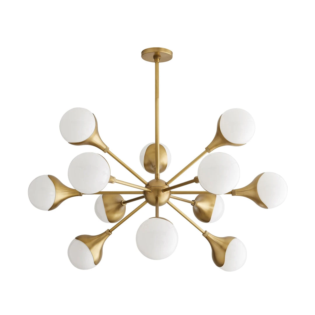 Arteriors Home Augustus Chandelier Antique Brass New Arrivals 3 Arteriors Home Augustus Chandelier Antique Brass New Arrivals