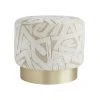 Arteriors Home New Arrivals Avalon Ottoman Swiss Coffee Champagne Swivel 1 Arteriors Home New Arrivals Avalon Ottoman Swiss Coffee Champagne Swivel