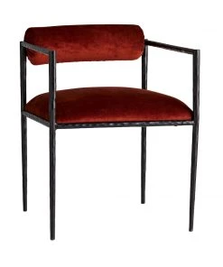 Arteriors Home Barbana Chair Paprika Velvet New Arrivals 16 Arteriors Home Barbana Chair Paprika Velvet New Arrivals