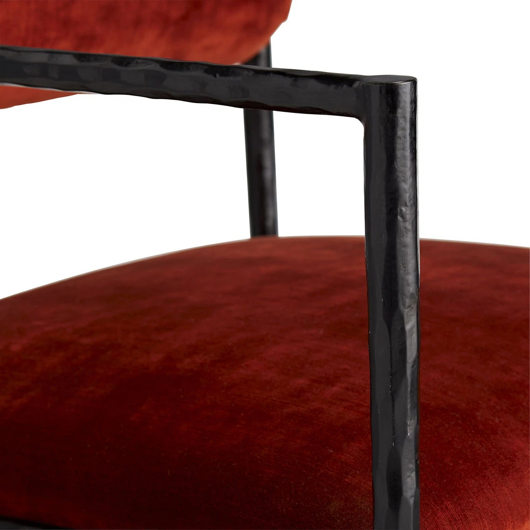 Arteriors Home Barbana Chair Paprika Velvet New Arrivals 10 Arteriors Home Barbana Chair Paprika Velvet New Arrivals