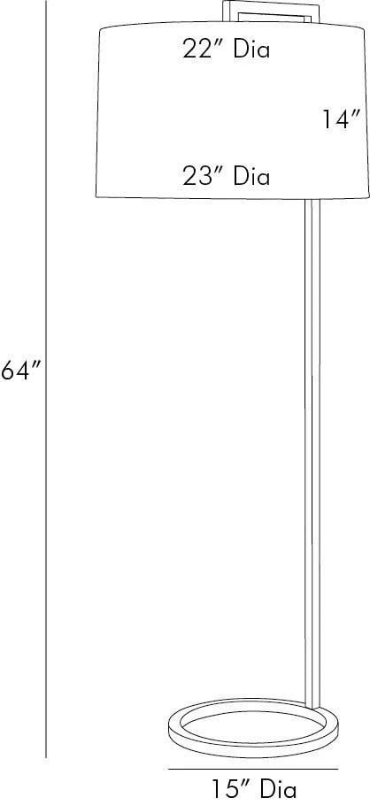 Arteriors Home Belden Floor Lamp Bronze 8 Arteriors Home Belden Floor Lamp Bronze