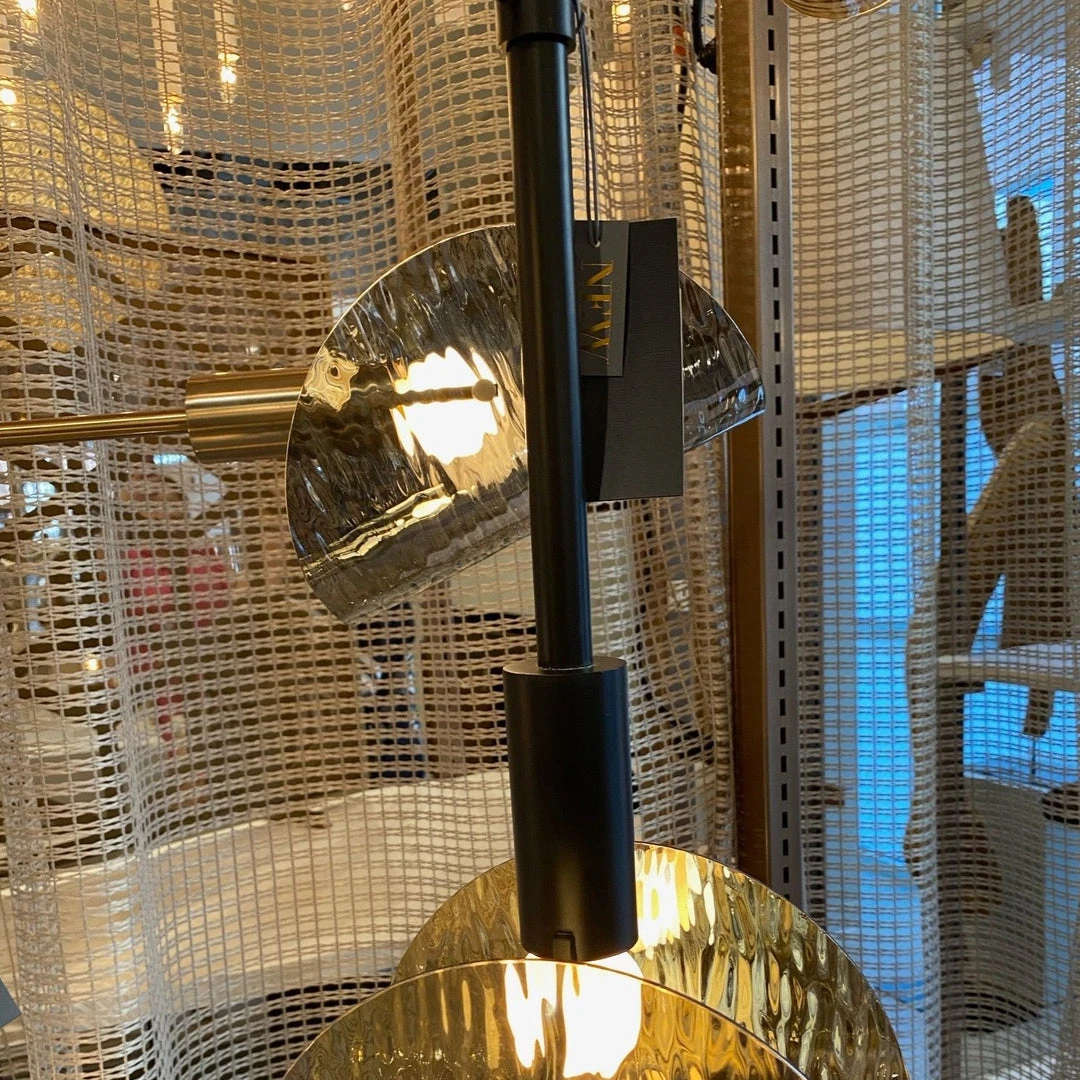 Arteriors Home New Arrivals Bend Chandelier Smoke Brass 6 Arteriors Home New Arrivals Bend Chandelier Smoke Brass