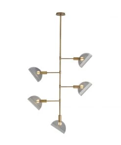 Arteriors Home New Arrivals Bend Chandelier Smoke Brass 20 Arteriors Home New Arrivals Bend Chandelier Smoke Brass