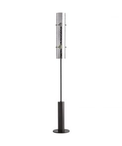 Arteriors Home New Arrivals Bend Floor Lamp Smoke