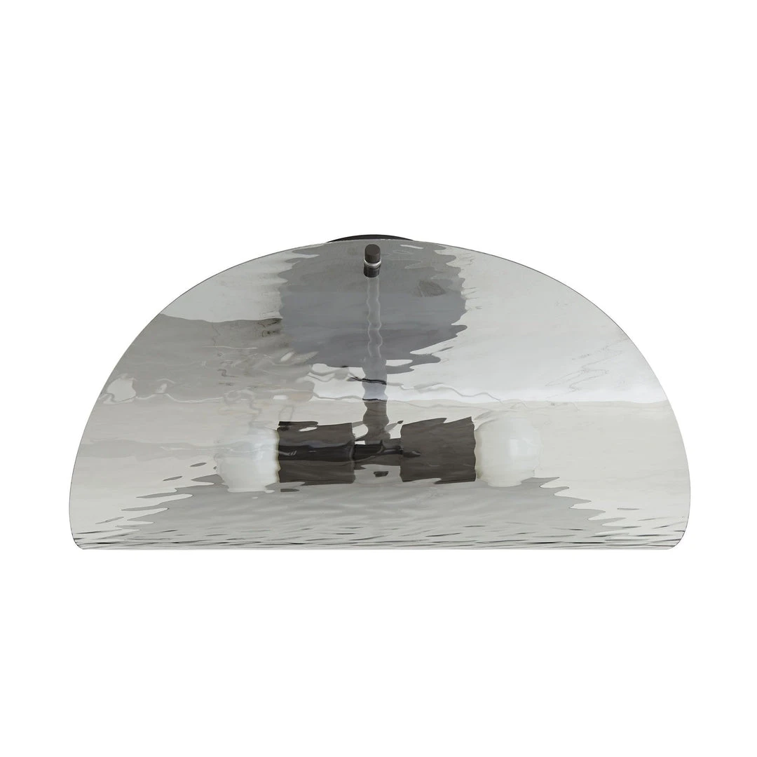 Arteriors Home New Arrivals Bend Flushmount Smoke And Steel 6 Arteriors Home New Arrivals Bend Flushmount Smoke And Steel