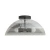 Arteriors Home New Arrivals Bend Flushmount Smoke And Steel 2 Arteriors Home New Arrivals Bend Flushmount Smoke And Steel