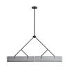 Arteriors Home New Arrivals Bend Linear Chandelier Smoke Steel 2 Arteriors Home New Arrivals Bend Linear Chandelier Smoke Steel