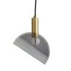 Arteriors Home New Arrivals Bend Pendant Smoke Brass