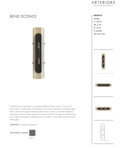 Arteriors Home Bend Sconce Amber New Arrivals 19 Arteriors Home Bend Sconce Amber New Arrivals