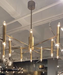 Arteriors Home New Arrivals Bozeman Chandelier Antique Brass