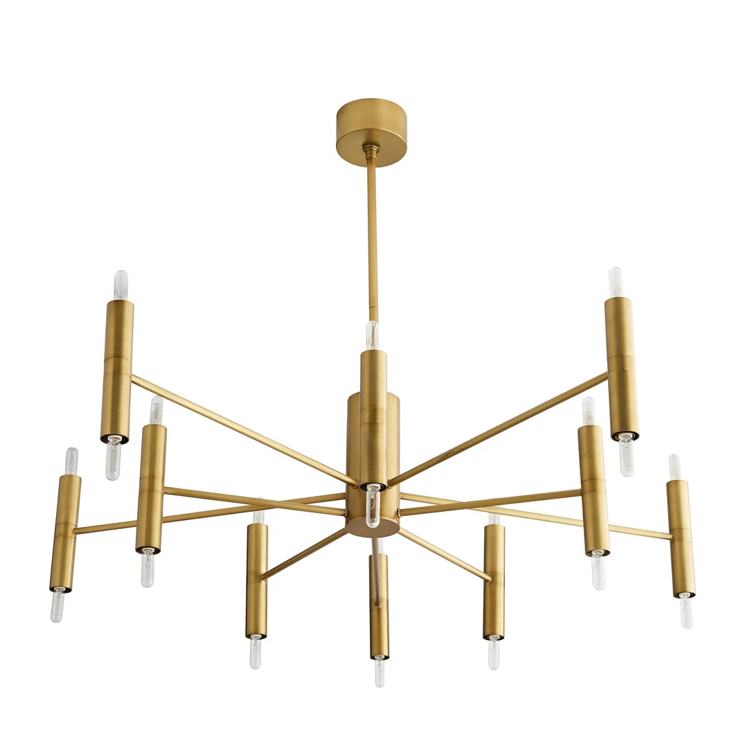 Arteriors Home New Arrivals Bozeman Chandelier Antique Brass 6 Arteriors Home New Arrivals Bozeman Chandelier Antique Brass