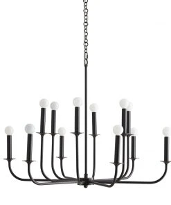 Arteriors Home New Arrivals Breck Small Chandelier Bronze