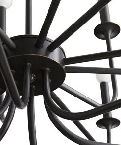 Arteriors Home Breck Large Chandelier Bronze