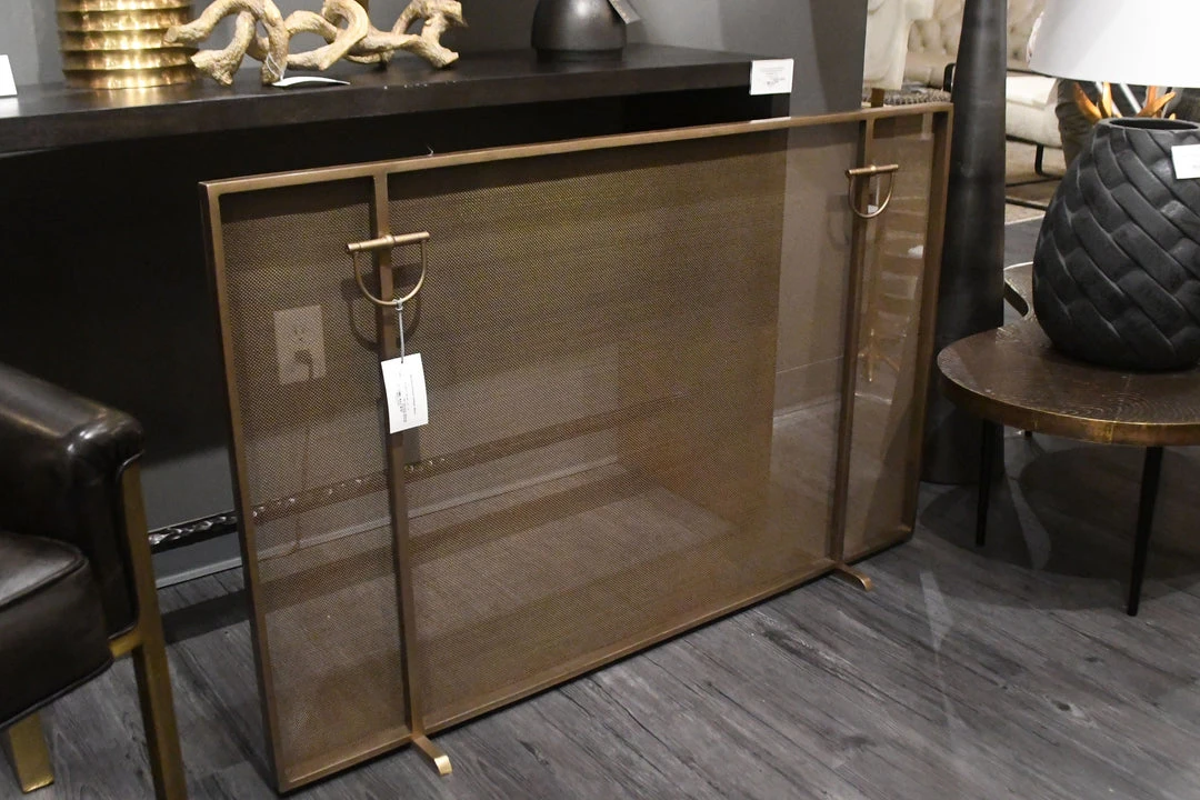 Arteriors Home New Arrivals Brooklyn Fireplace Screen Antique Brass 9 Arteriors Home New Arrivals Brooklyn Fireplace Screen Antique Brass