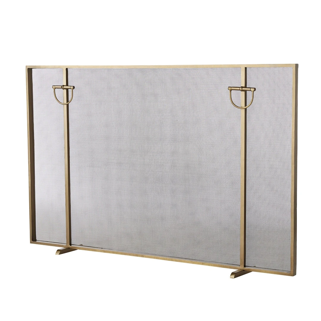 Arteriors Home New Arrivals Brooklyn Fireplace Screen Antique Brass 3 Arteriors Home New Arrivals Brooklyn Fireplace Screen Antique Brass