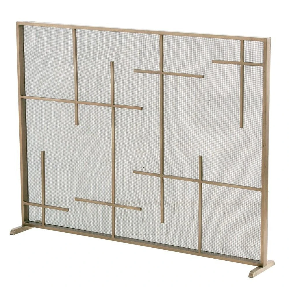 Arteriors Home New Arrivals Caleb Fireplace Screen 3 Arteriors Home New Arrivals Caleb Fireplace Screen