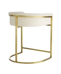 Arteriors Home Calvin Counter Stool Muslin And Antique Brass New Arrivals 10 Arteriors Home Calvin Counter Stool Muslin And Antique Brass New Arrivals