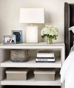 Arteriors Home Carson Lamp White Marble New Arrivals